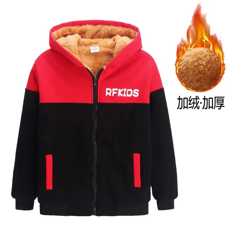 Boys coats &amp Jacket kids Zipper jackets thick Winter jacket high quality Boy Coat clothes boys sport |