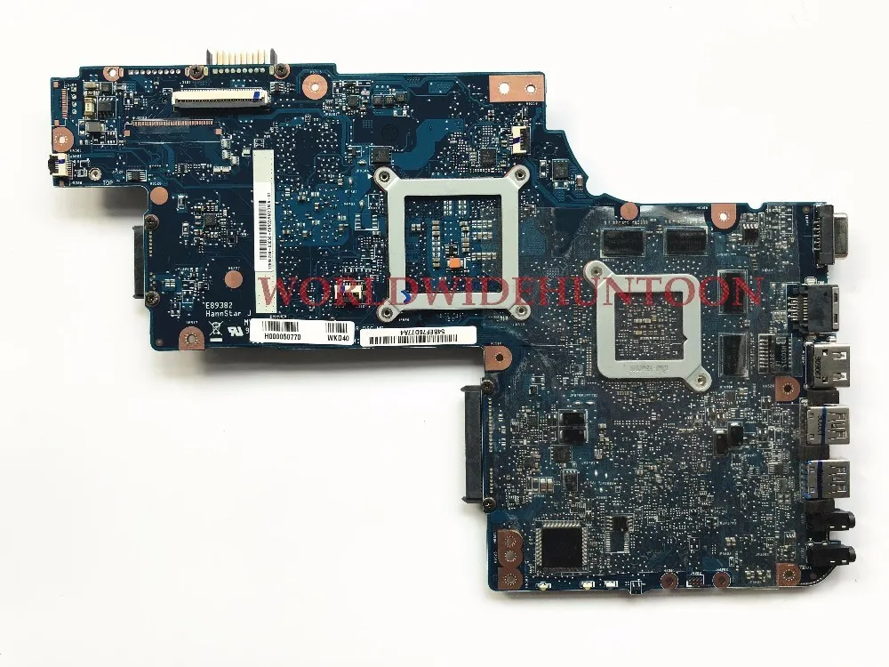 Высококачественная материнская плата для ноутбука Toshiba Satellite L850 C850 H000050770 HM76 rPGA988B