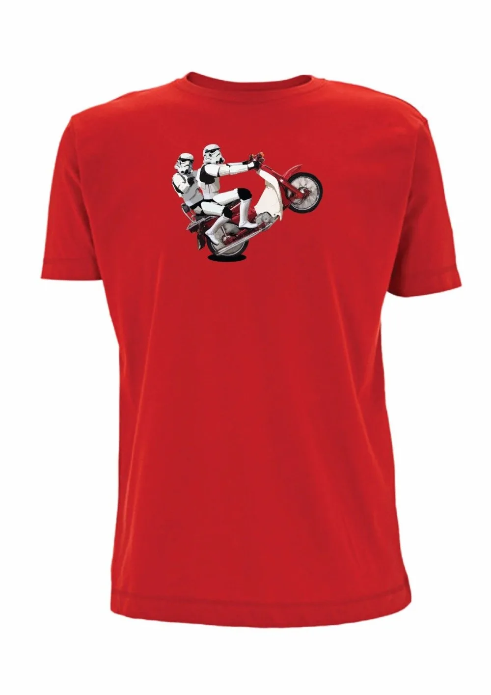 C90 Stormly Trooper T Shirt Cub Super Wars Inspired Star Scooter 90S Ride 2019 Designs Mens Summer Stranger Things Shirts | Мужская