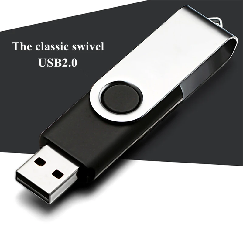 BRU 4GB8GB16GB USB флэш накопитель для подарка на заказ логотип поворотный флеш память OEM