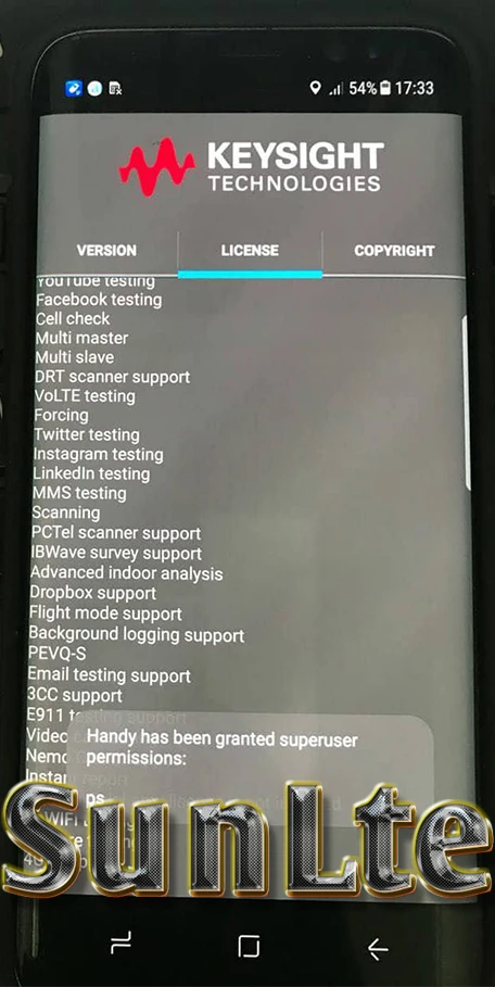 Nemo S8 G950U тест-драйв поддержка телефона VoLTE / 3CA PESQ & POLQA Band lock NEMO handy outdoor | Мобильные
