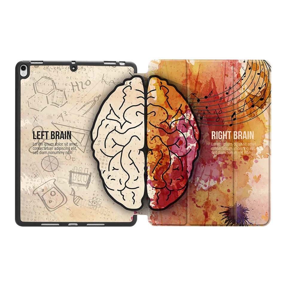 IPBC07 MTT Brain чехол с граффити для iPad Pro 10,5 дюймов Мягкий ТПУ задняя крышка из искусственной кожи складной смарт-чехол для iPad Air 10,5 '' чехол для планшета - Цвет: IPBC07