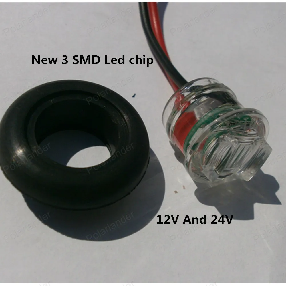 Водонепроницаемый задний светодиодный фонарь 12 В/24 В|light led light|rear light ledled side lights |