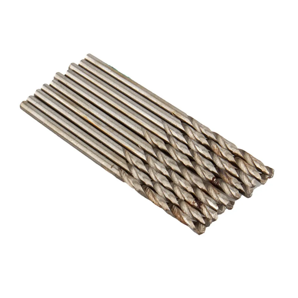 10 шт. сверла для заточки микро HSS сверло сверления с прямым хвостовиком