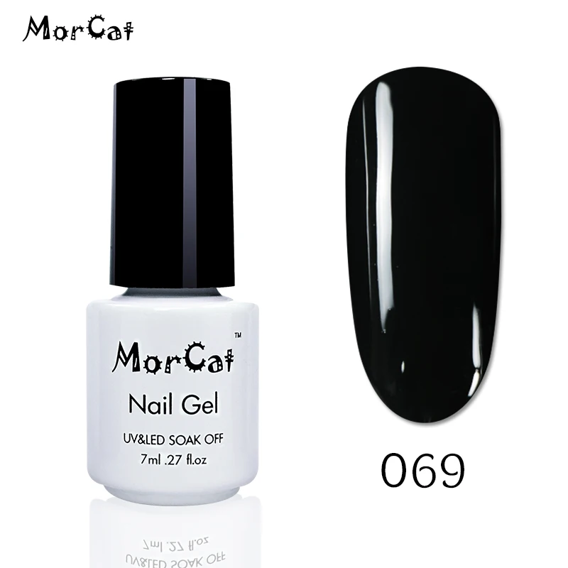 069 MorCat Гель-лак для ногтей оливковый зеленый УФ-лак замачиваемый Гель-лак Bling UV Гель-лак дизайн ногтей лак UV Vernis полуперманентный - Цвет: 069