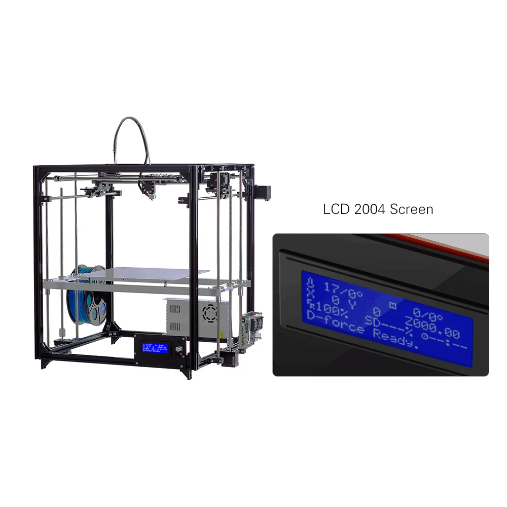 Flsun Cube F2 3d принтер Diy Набор автоматическое выравнивание большой печати беспроводной автоматическое выравнивание нити Замена печати точки останова 3,2 ''экран
