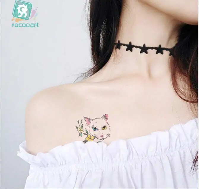 50pack/lot Designer Painting Flowers Latus Butterfly Body Waterproof Temporary Tattoos Sticker Party Costume Decorative | Дом и сад