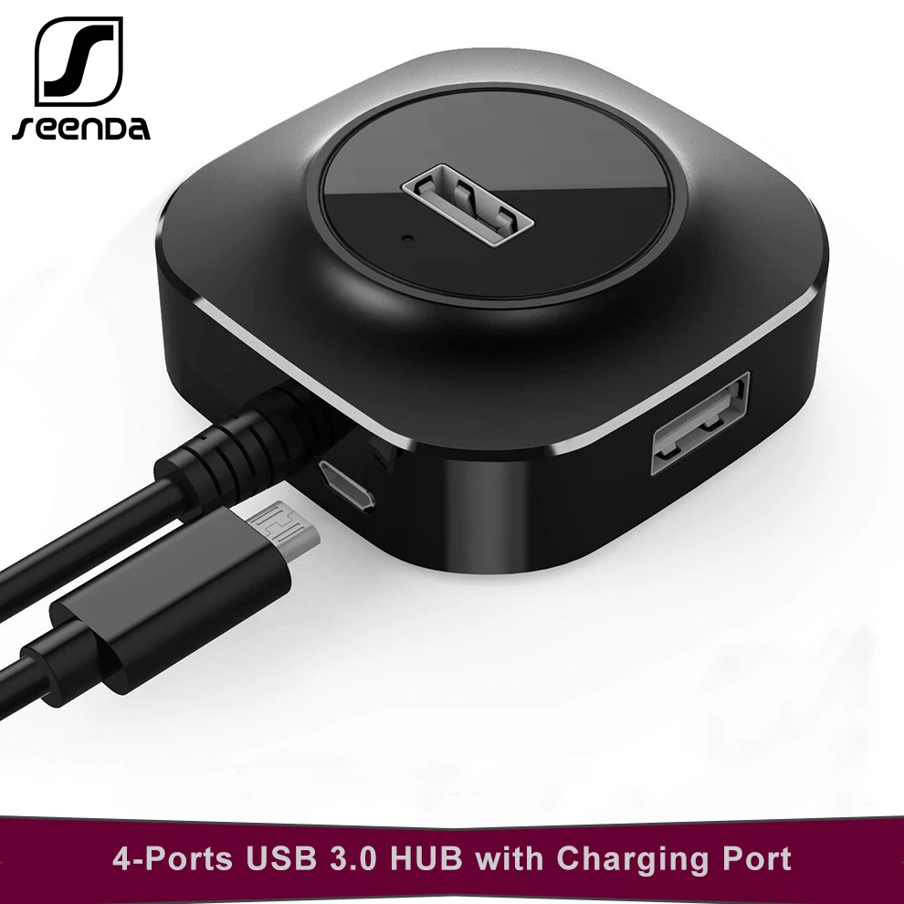 SeenDa usb хаб 3 0 высокое Скорость 4 Порты 2 концентратор Портативный OTG USB сплиттер