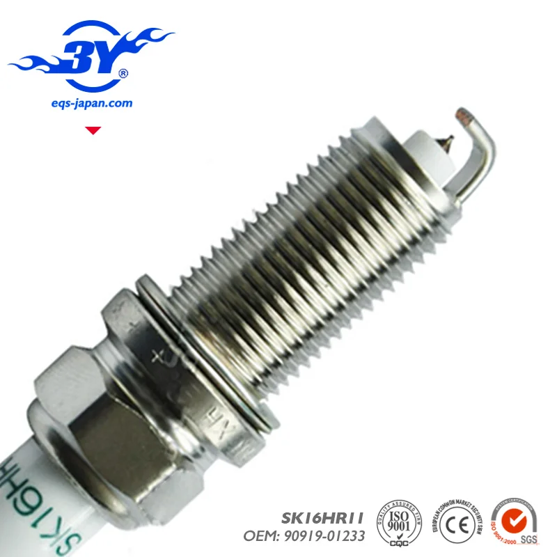 Набор (4) SK16HR11 90919 01233 Иридиум Spark Вилки для Toyota 4runner FJ Cruiser Highlander Sienna Tundra Venza Scion