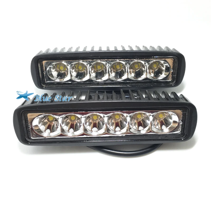 1 шт. внедорожный светильник 6 дюймов 18 Вт 6x3 Автомобильный светодиодный в