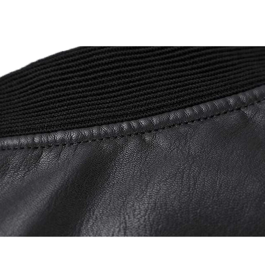 Мужская мотоциклетная куртка из крокодиловой кожи Модная приталенная Мужское