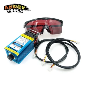 5500 МВт 5,5 нм Регулируемый лазерный резак, детали лазерного гравировального станка, лазерный модуль с PWMTTL Вт может резать светильник лое дерево 3 мм