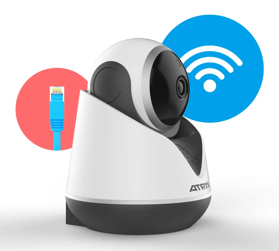ATFMI домашняя ip-камера безопасности wifi 2MP двухсторонняя аудио микро поддельная камера P2P IP Cmaera аудио поддержка 433 расширение Макс 64 г TF карта