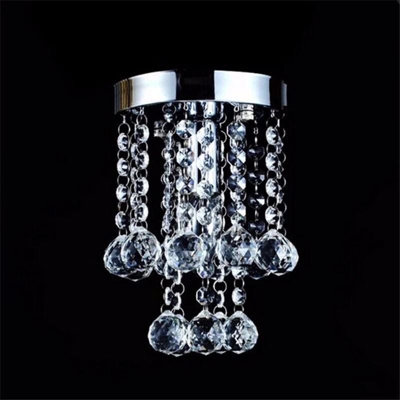 E14 потолочный светильник кристалл гостиная фойе Домашний Светильник s Lustre