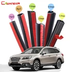 Уплотнительная уплотнительная лента Cawanerl для стайлинга автомобиля, звукоизоляционная резиновая уплотнительная лента для Subaru потреa Tribeca XV Outback Forester