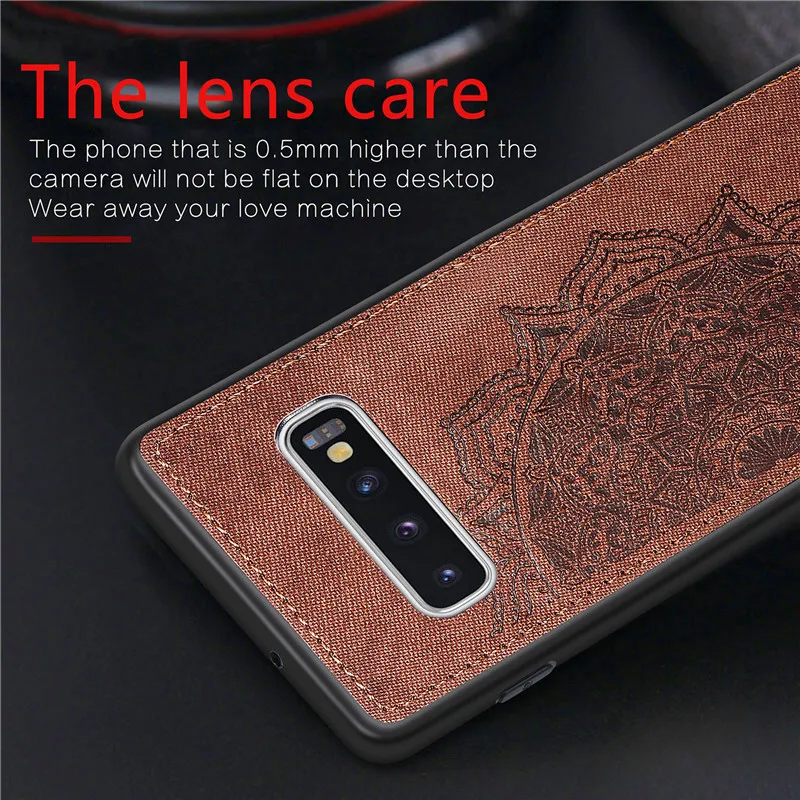 Чехол Muchi для Samsung Galaxy S10 Plus тканевый Мягкий силиконовый чехол SAMSUNG GALAXY S9 PLUS M10 M20 |