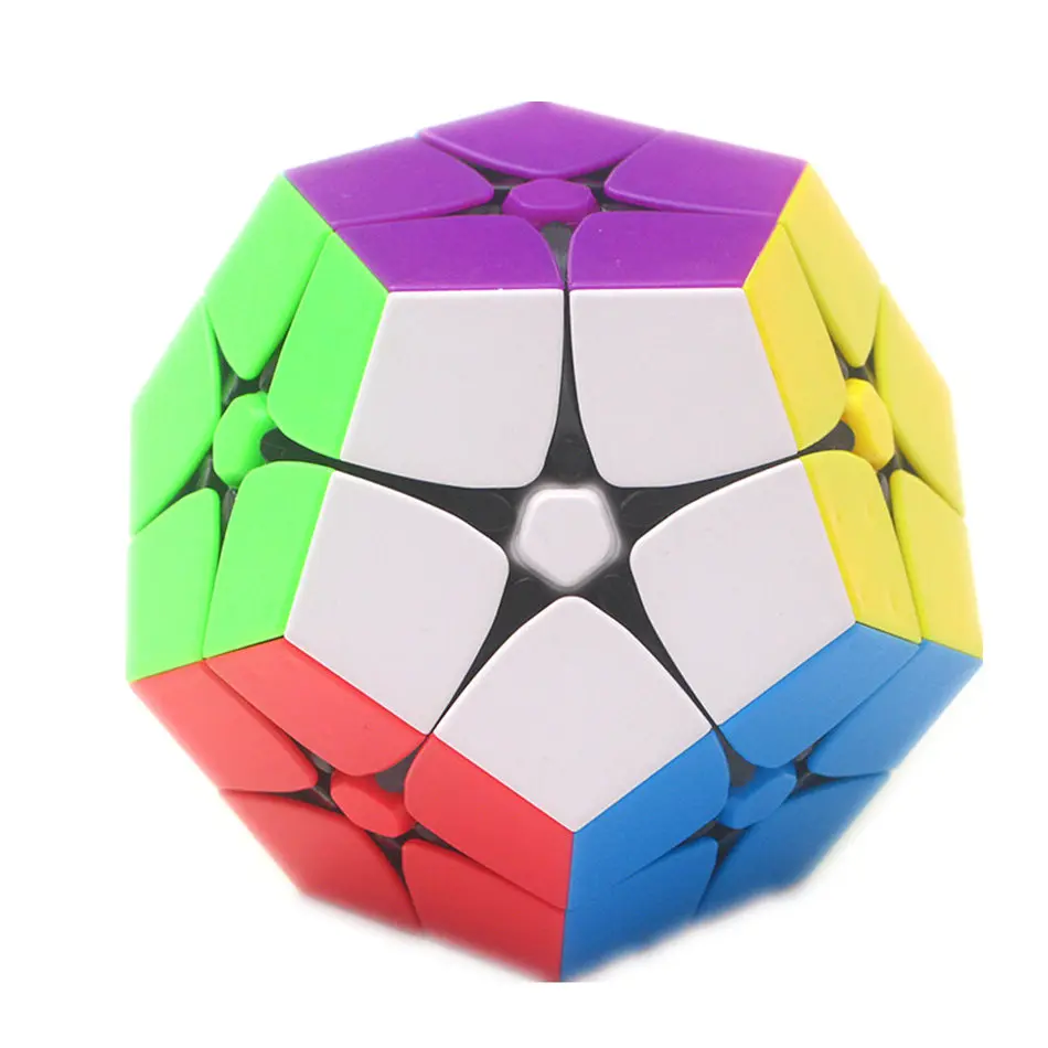 FanXin кубик Megaminx 2x2 рубика Stickerless 2 слоя скоростной куб профессиональные