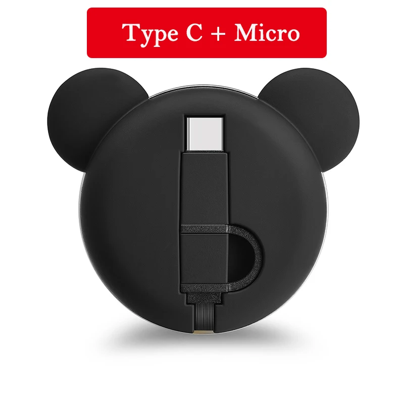 TypeC Micro-Black Oatsbasf USB C кабель для samsung Galaxy S9 Plus One Plus 6 5T Xiaomi mi x 2 кабель передачи данных для быстрой зарядки для Xiaomi mi 8 - Цвет: TypeC Micro-Black