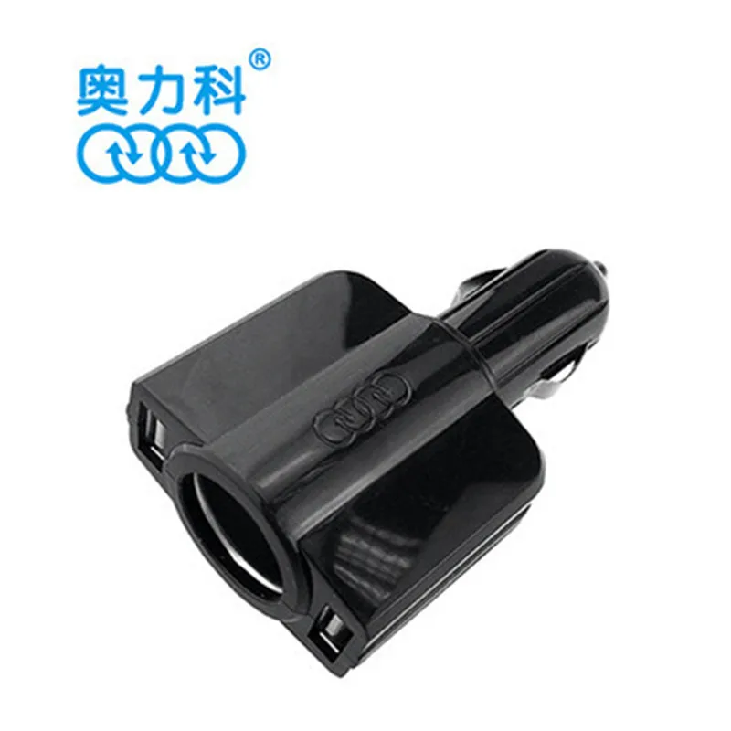 100 компл./лот * 3 в 1 двойной 2 USB порта прикуриватель автомобильное зарядное