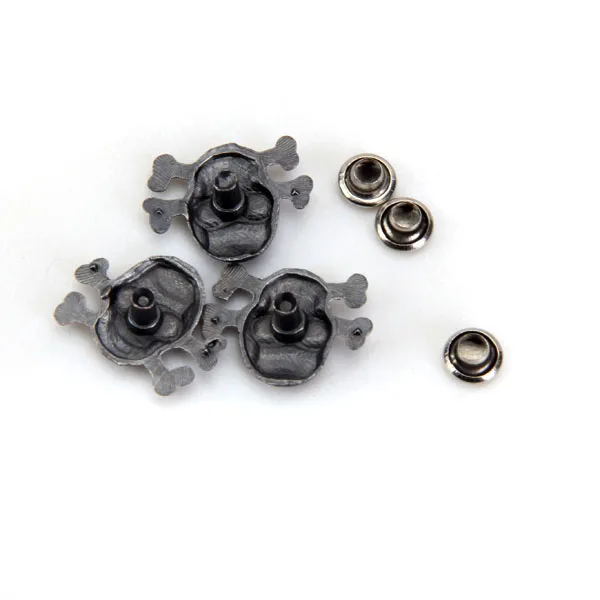 Набор из 20 заклепок через плечо с черепом сплава сумки кожаный браслет одежда