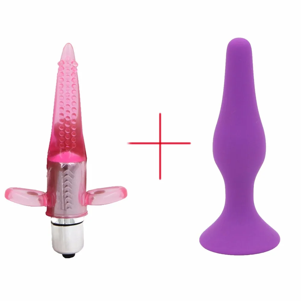 2 шт./компл. фаллоимитаторы для пальцев анальная пробка с длинным задником