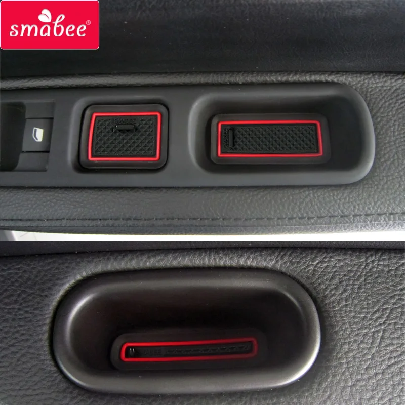 Smabee Противоскользящий автомобильный коврик со слотом для ворот Peugeot 307 307SW 307CC 2001 ~