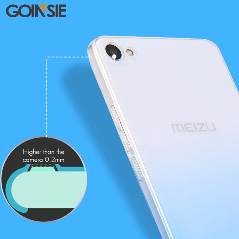 Чехол для телефона из ТПУ Meizu U10 мягкий чехол 5 0 дюйма Ультратонкий силиконовый