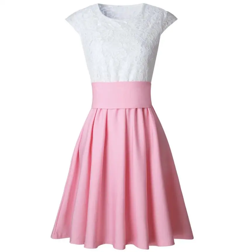 Pink Dress Японская школьная плиссированная юбка, женские короткие юбки с высокой талией, вечерние мини-юбки, яркие цвета, трапециевидная юбка для женщин, Saias - Цвет: Pink Dress