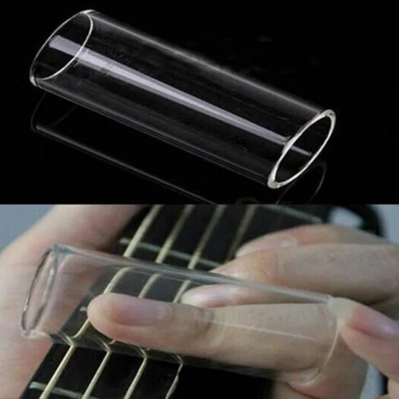 2018 стеклянные слайдеры 60 мм Длина 22 Inradius гитарные аксессуары гитарный палец