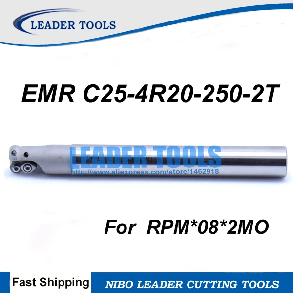 EMRC25 4R20 250 2T R4 индексируемая Концевая фреза Фрезерный инструмент тороидальная для