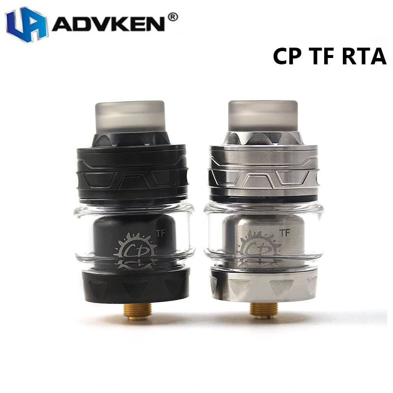 Оригинальный Advken CP-TF RTA 4 мл/3 мл бак 24 мм одна катушка Топ заправка перестраиваемый