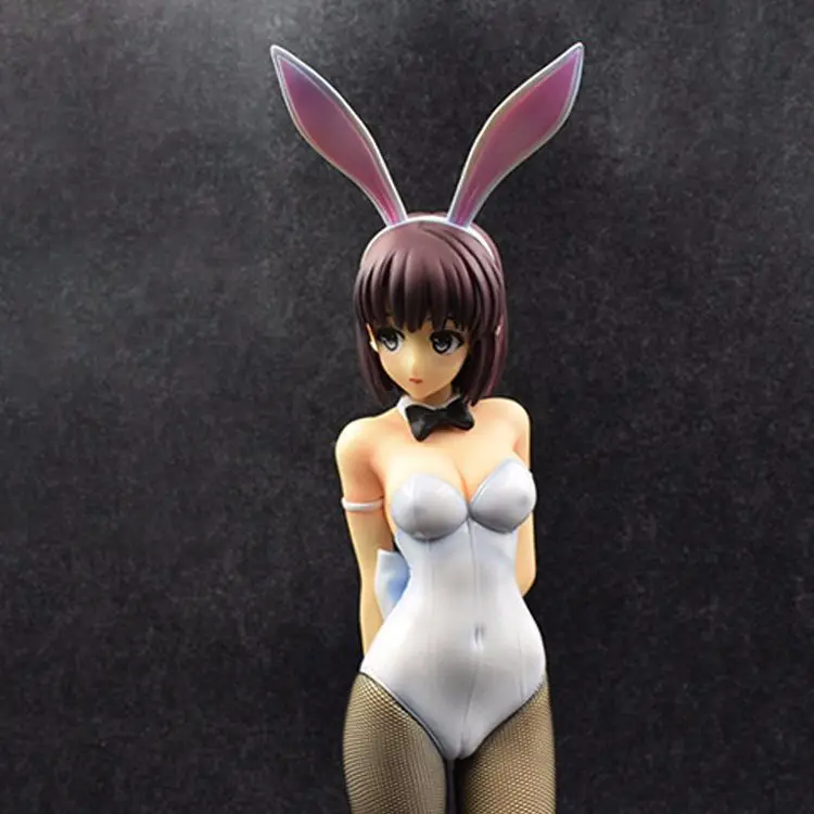 36 см Saenai Heroine No Sodatekata заячьи уши Katou Megumi Bunny модель 1/4 белая сексуальная аниме экшн