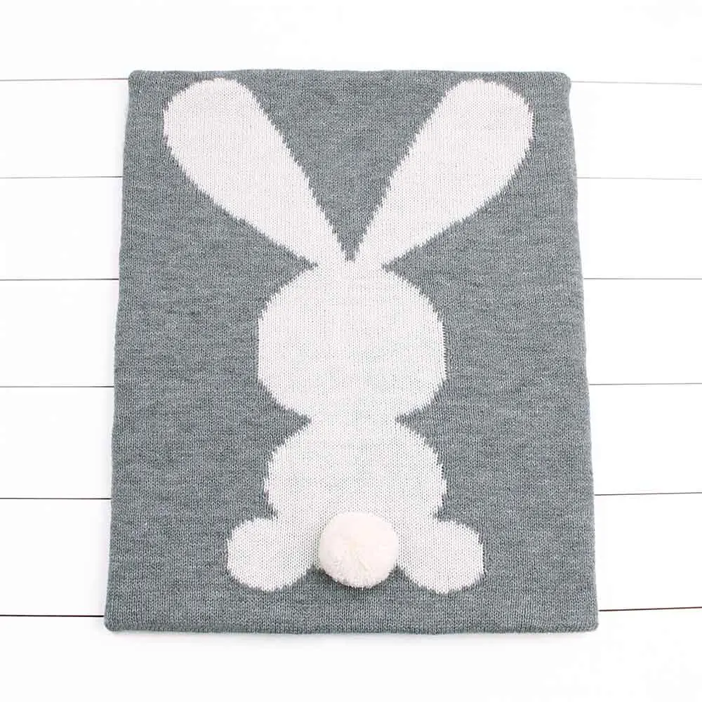 273 (4) blanket baby Мягкое теплое детское одеяло коляска для новорожденных постельные принадлежности, покрывала Кролика трикотажные младенческие Банни постельные принадлежности одеяло весна осень детские одеяла - Цвет: 273 (4) blanket baby