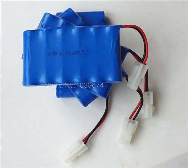 Высокая Ёмкость 7 2 V 1600 мАч * 6 AA Ni-CD 3 4 8 Перезаряжаемые Батарея пакеты Мощность