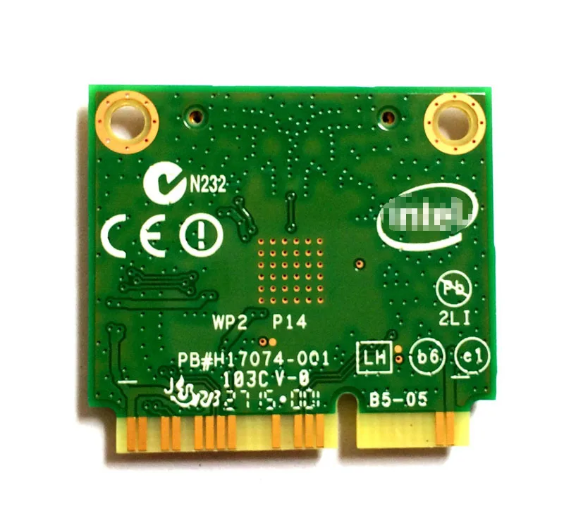 867 МБ беспроводной AC 7260 7260HMW 802.11AC двухдиапазонный BT4.0 PCIe Половина Мини WiFi карта|wifi