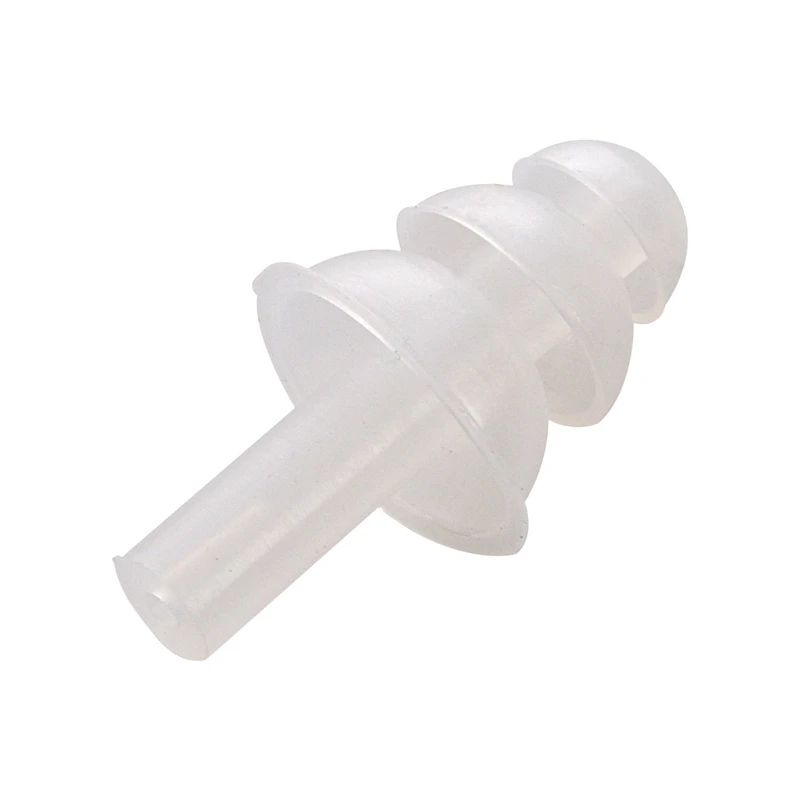 5 пар мягких силиконовых гелевых наушников для плавания прозрачная защита от