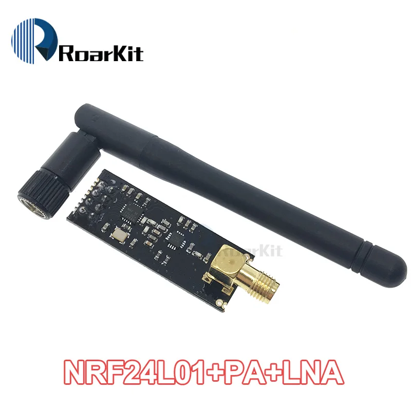 1 комплект NRF24L01+ PA+ LNA(с антенной) плата адаптера 2,4G беспроводные модули передачи данных 1100 метров на большие расстояния - Цвет: 2.4G DIP