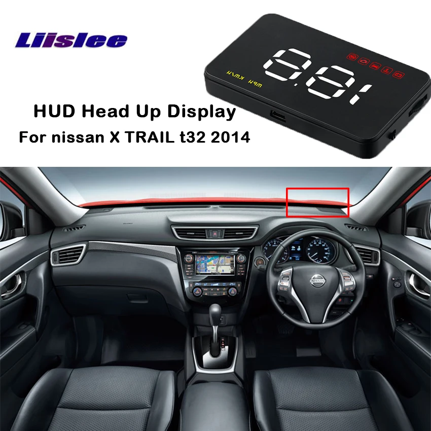 Liislee для nissan X TRAIL t32 2014 Автомобильный дисплей проектор с интеллектуальными