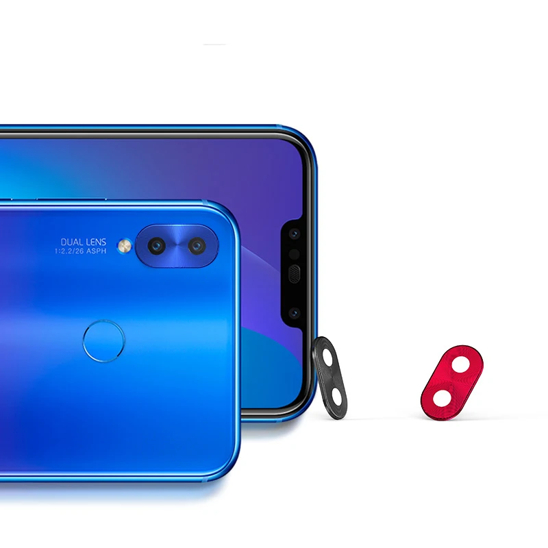 EXUNTON 2 шт. для huawei P20 Pro Lite задняя камера металлический алюминиевый полное покрытие