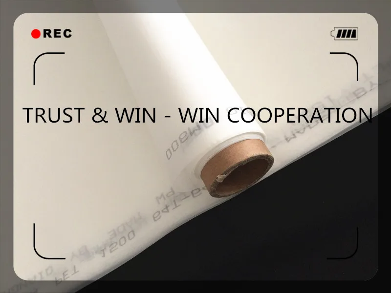 Бесплатная доставка! Белая моно сетка для экрана из полиэстера 120T 34um 260 50mts|screen