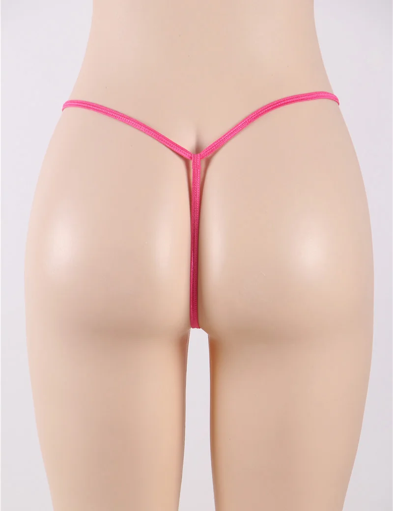 Женские кружевные трусики-стринги PL5083 многоцветные сексуальные с v-образным