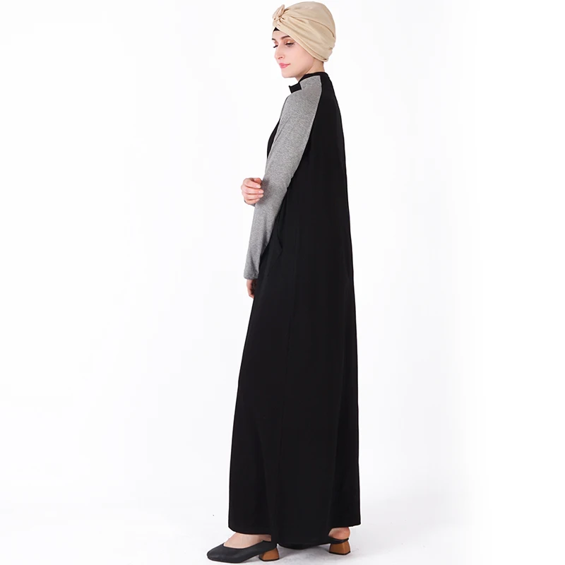 Толстовка abaya Дубай, Турция хиджаб мусульманское платье Кафтан Абая для женщин Кафтан Elbise турецкая исламская одежда Рамадан Халат