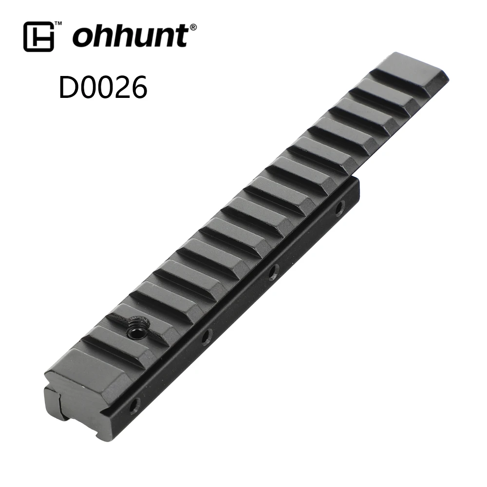 Ohhunt аксессуары для охоты удлинитель ласточкиного хвоста от 11 мм до 20 Пикатинни