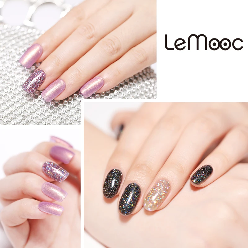 LEMOOC 12 мл гель для ногтей 229 цветов Гель лак Полупостоянный отмачиваемый УФ