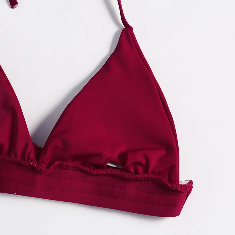 2019 бикини женский купальник маленькая грудь большая собранный для отдыха