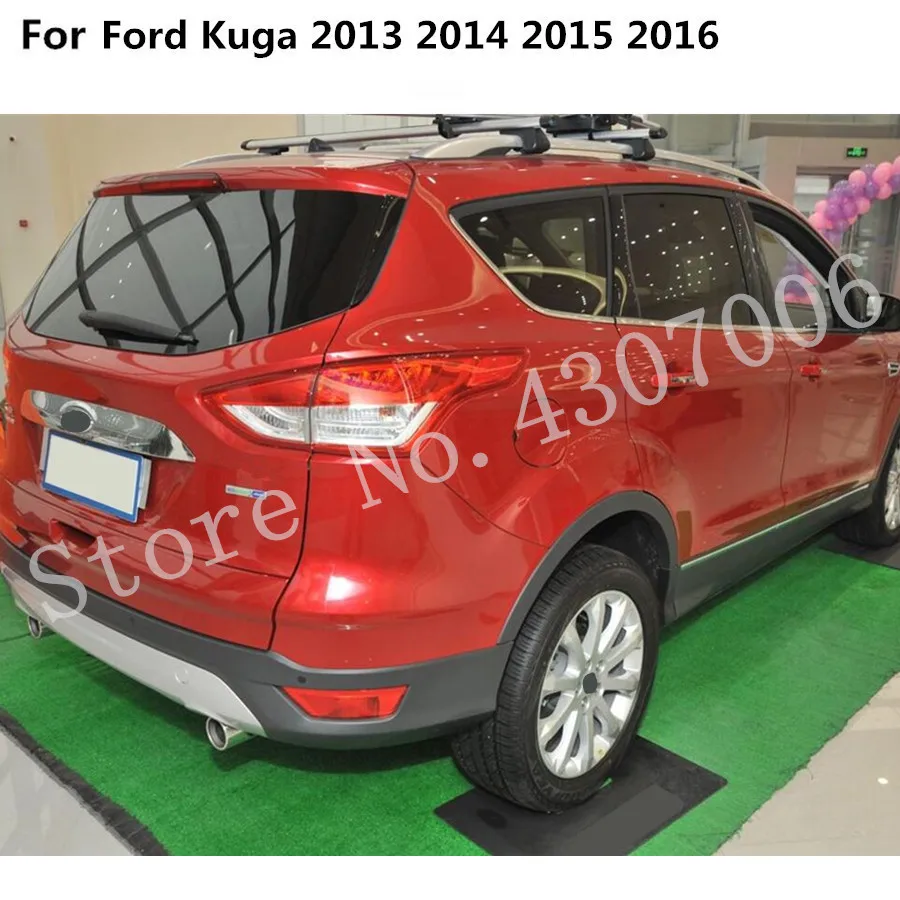Для Ford Kuga 2013 автомобильный чехол бампер двигатель ABS хромированная отделка передняя решетка рамка край 1 шт