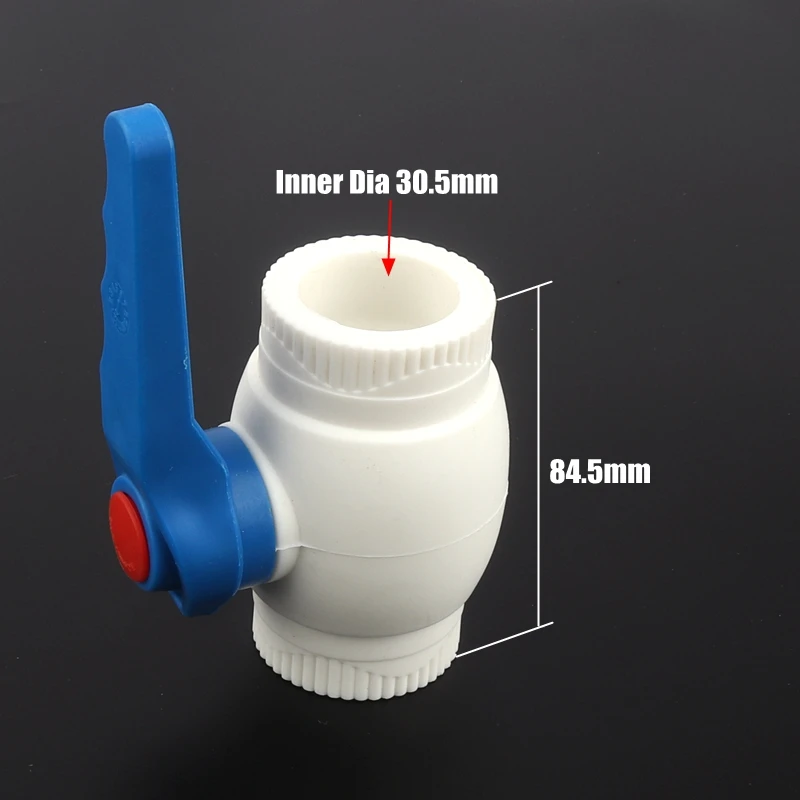 2 шт./лот 32 40 мм PPR стальной сердечник шаровой клапан садовые соединители для воды