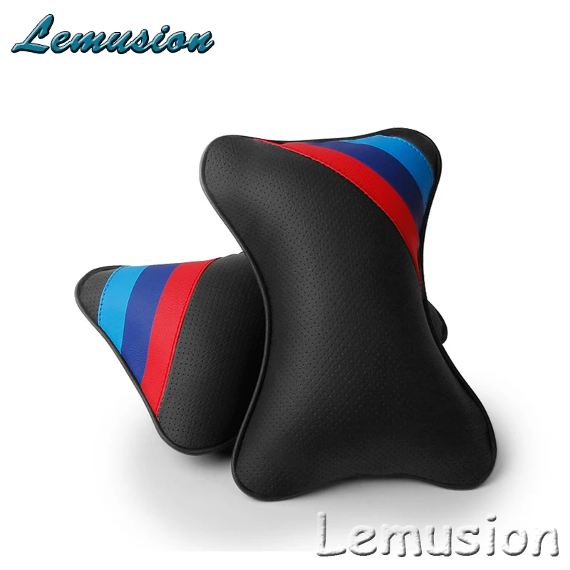 1х Автомобильная подушка для шеи три основных цвета подголовник BMW E46 E39 E60 E90 E36 F30 F10