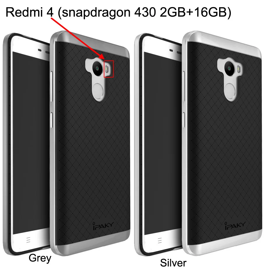 Оригинальный iPaky чехол для Xiaomi Redmi 4 Pro 5 0 дюйма Prime дюймов Гибридный Тонкий