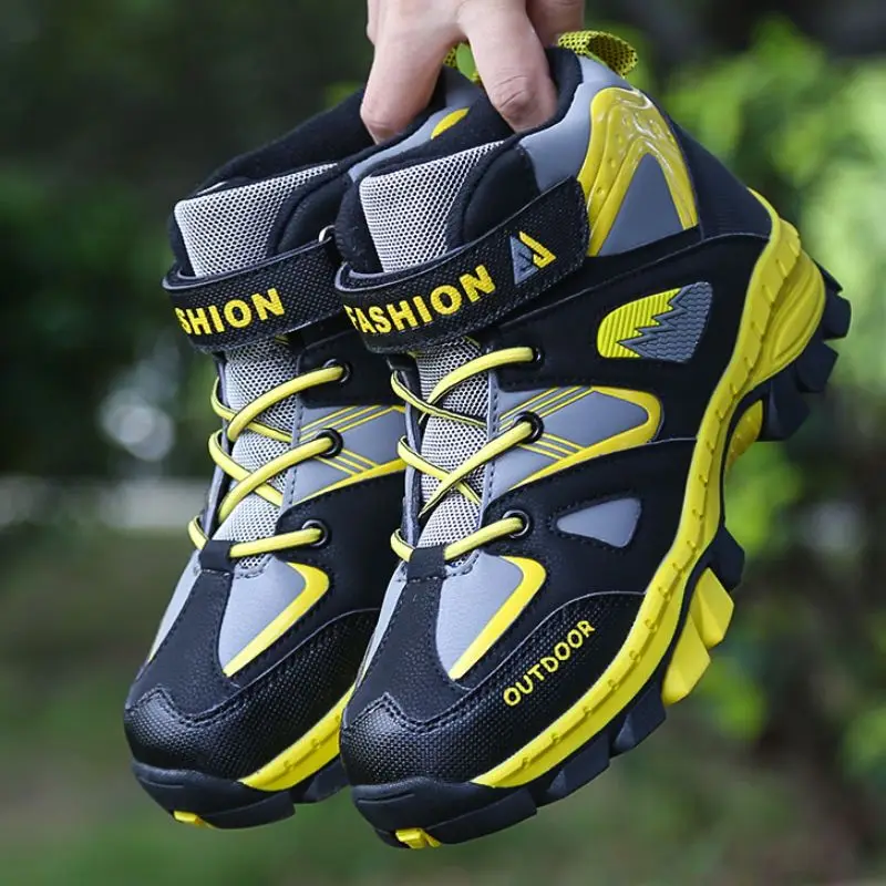 Tuyoki Small Size 31-40 Men'S Hiking Shoes Winter Keep Warm Add Fur Cotton Sports For Men Sneakers Outdoor Trekking | Спорт и